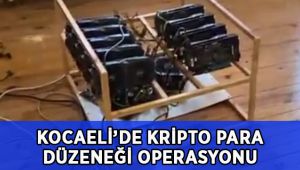 Kocaeli'de kripto para düzeneği operasyonu