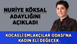 Kocaeli Emlakçılar Odasına Kadın Eli Değecek!
