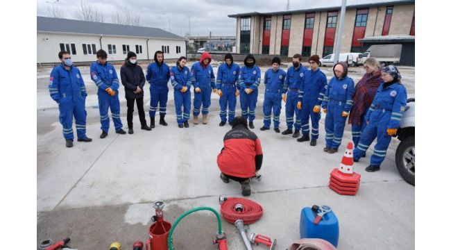 Kocaeli İtfaiyesinden YÜDAK’a eğitim