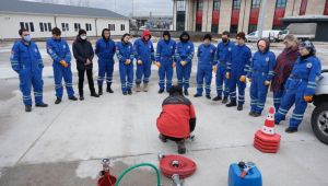 Kocaeli İtfaiyesinden YÜDAK’a eğitim