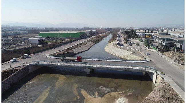 Köprü ve bağlantı yolları tamamlandı