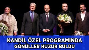 Miraç Kandili Özel Programında gönüller manevi huzurla doldu