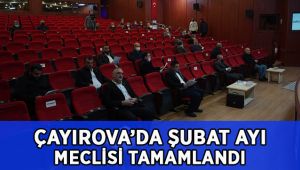Şubat ayı meclis toplantısı tamamlandı