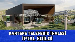 Teleferik ihalesi iptal edildi