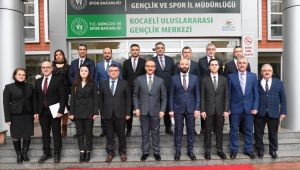 Vali Yavuz'dan Gençlik ve Spor İl Müdürlüğü’ne ziyaret