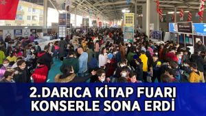 2. Darıca Kitap Fuarı konserle sona erdi