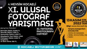 4 Mevsim Kocaeli XI. Ulusal Fotoğraf Yarışması başlıyor