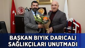Başkan Bıyık, sağlıkçıları unutmadı!