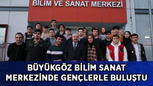 Başkan Büyükgöz Gençlerle Buluştu