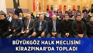 Başkan Büyükgöz Halk Meclisini Kirazpınar’da Topladı