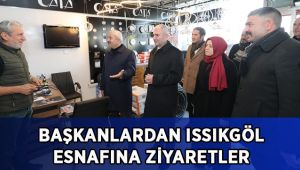 Başkanlardan Issıkgöl Esnaflarına Ziyaret