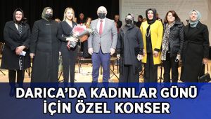Belediye korosu kadınlar için konser verdi!