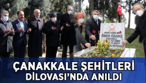 Çanakkale Şehitleri Dilovası’nda anıldı
