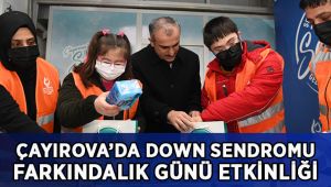 Çayırova’da Down Sendromu farkındalık günü etkinliği