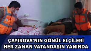 Çayırova'nın gönül elçileri vatandaşın yanında!