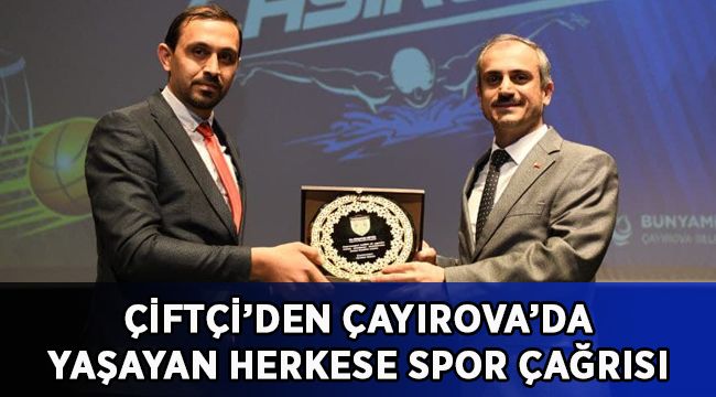 Çiftçi,” Çayırova’da yaşayan herkesi spora dahil etmek istiyoruz”