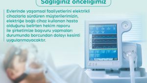 Cihaza bağlı hastalara yaşamsal öncelik