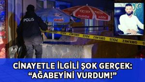 Cinayetle ilgili kan donduran detay: “Ağabeyini vurdum, haberin olsun”