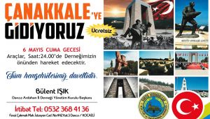 Darıca Ardahanlılar Derneği’nden Çanakkale gezisi!
