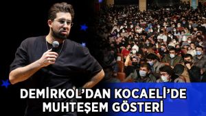 Doğu Demirkol’un stand-up gösterisi ile eğlendiler