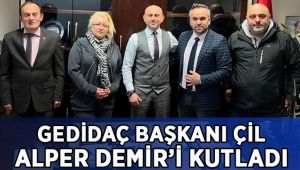 GEDİDAÇ, Alper Demir’i kutladı!