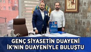 Genç Siyasetin duayeni, İK’nın duayeniyle buluştu!