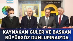 Güler ve Büyükgöz Dumlupınar İmam Hatip Ortaokulu’nda