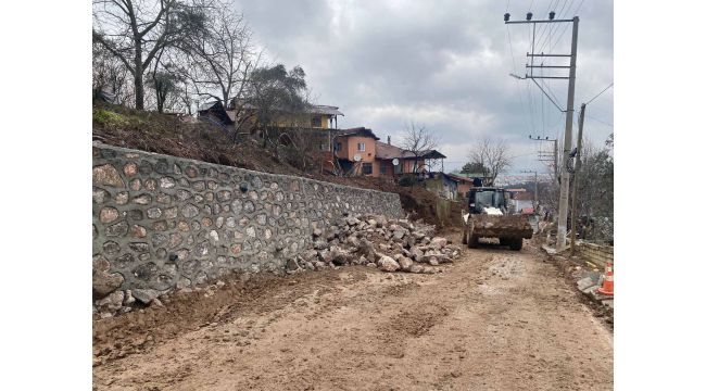 Hamidiye Okyar Caddesi genişletiliyor