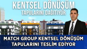 İlk kentsel dönüşüm projesinde tapular sahiplerine veriliyor!