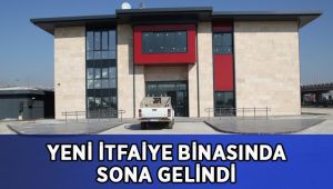 İtfaiye’nin yeni binasında sona gelindi