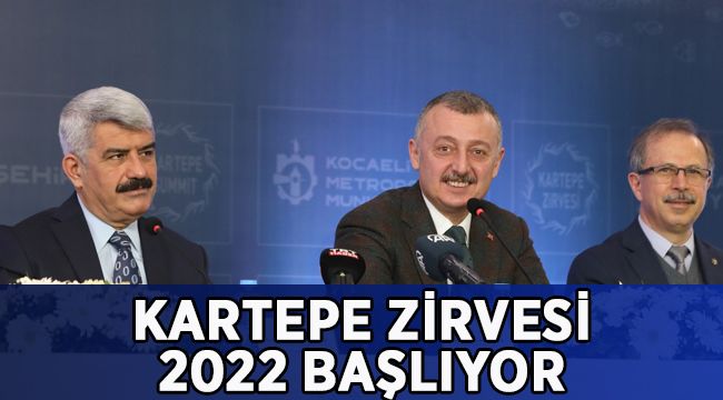 Kartepe Zirvesi “Dirençli Şehirler ve Şehrin Dönüşümü” başlıyor