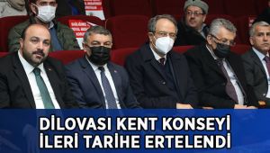 Kent Konseyi ileri bir tarihe ertelendi