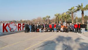 Körfezliler sağlık yaşam yürüyüşünde buluştu
