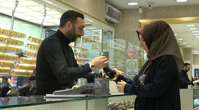 Kuyumcularda düğün sezonu öncesi hareketlilik başladı