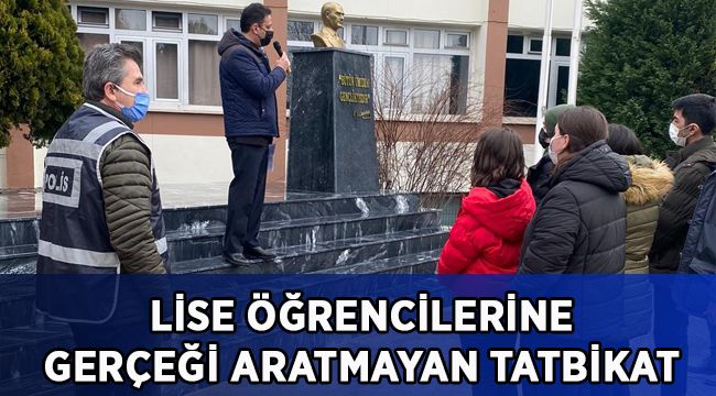 Lise öğrencilerine YKS öncesi gerçeği aratmayacak sınav tatbikatı