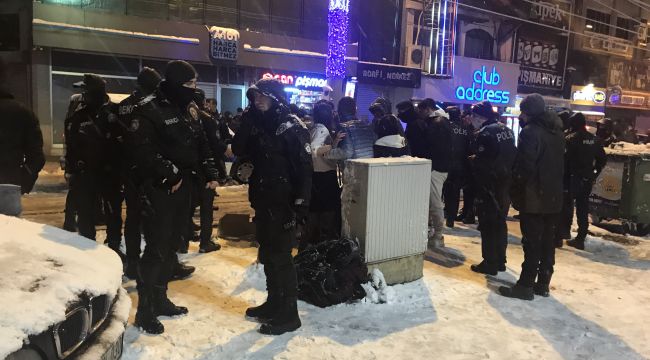 Mekanda kadını darp eden şahıs dehşet saçtı