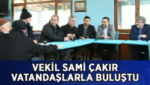 Milletvekili Sami Çakır Başiskele'de vatandaşlarla bir araya geldi