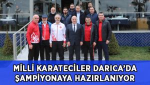 Milli karateciler Avrupa Şampiyonası’na Darıca’da hazırlanıyor