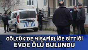 Misafirliğe gittiği evde ölü bulundu