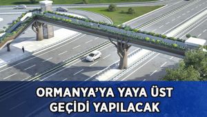Ormanya’ya yaya üst geçidi yapılacak