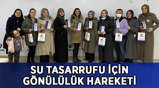 Su tasarrufu için gönüllülük hareketi