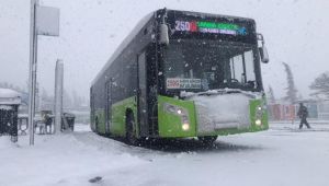 Tramvay ve otobüs seferlerinde aksama yaşanmadı