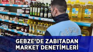 Zabıtadan market denetimleri