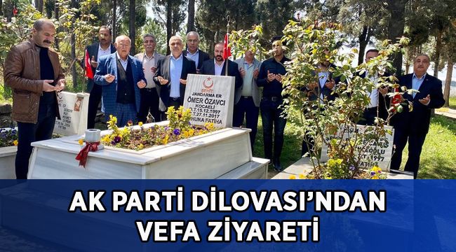 AK Dilovası’ndan vefa ziyareti