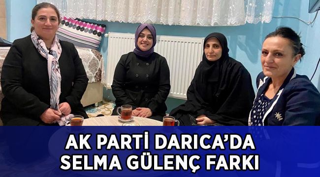 AK Parti Darıca'da Gülenç farkı!