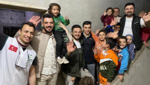 Altuntaş mazlum coğrafyada gönül köprüsü kurdu