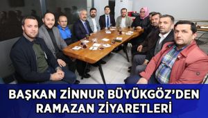 Başkan Büyükgöz’den Ramazan Ziyaretleri