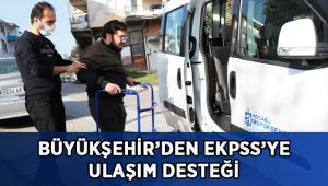 Büyükşehir’den EKPSS’ye ulaşım desteği