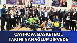 Çayırova Belediyesi Basketbol Takımı namağlup zirvede