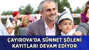 Çayırova’da sünnet şöleni kayıtları devam ediyor